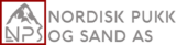 nordisk pukk og sand logo