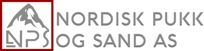 nordisk pukk og sand logo