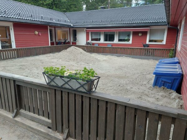 sandkassesand til barnehage